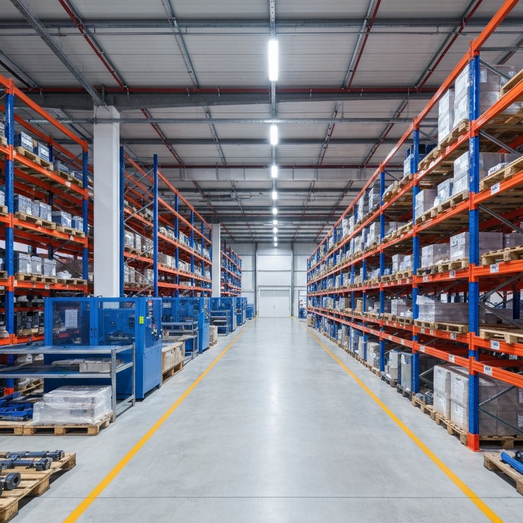 Logistique industrielle moderne